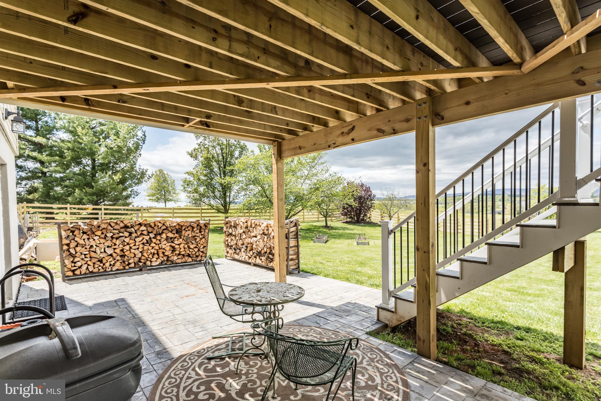 660 Germany Road Stephens City, VA 22655 - Photo 79 of 98 Rear Lower Level Patio