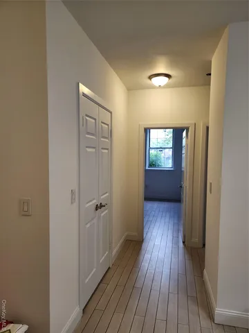 wooden floor in a gallery