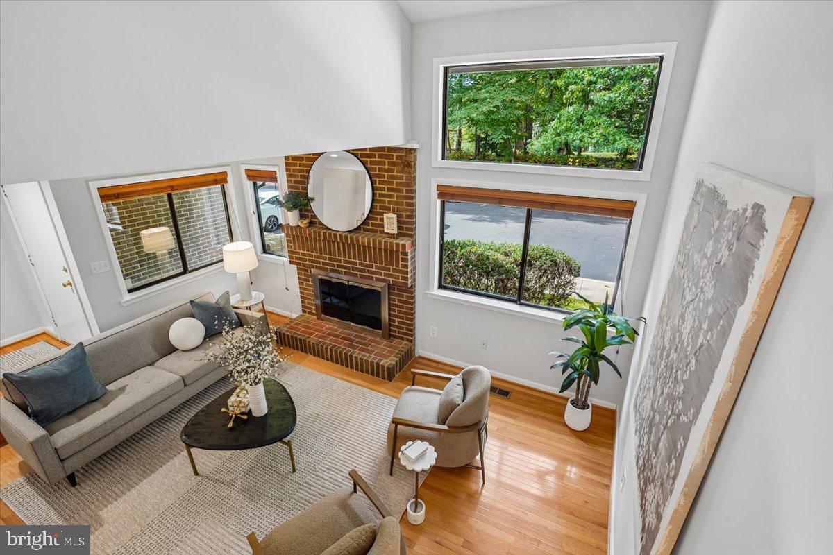 2021 Winged Foot Court Reston, VA 20191 - Photo 15 of 40 Family room view from stairwell