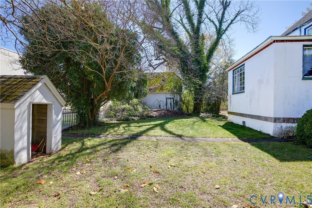 1216 Main St Point West Point, VA 23181 - Photo 49 of 50 Rear yard with shed