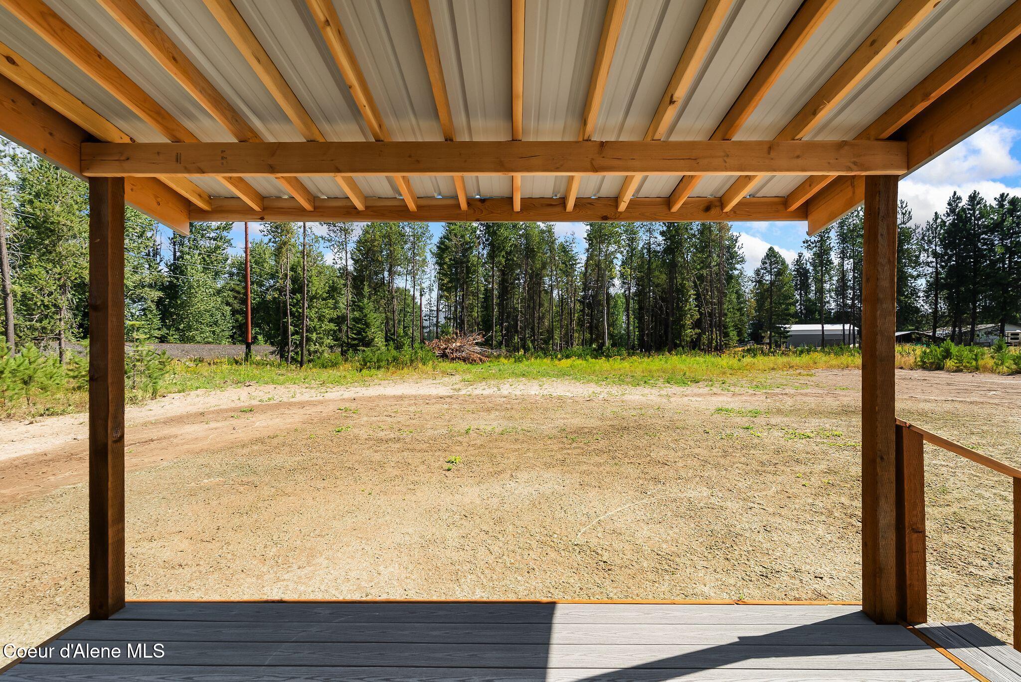 195 Davis Road Sagle, ID 83860 - Photo 26 of 47 26 Back Deck View