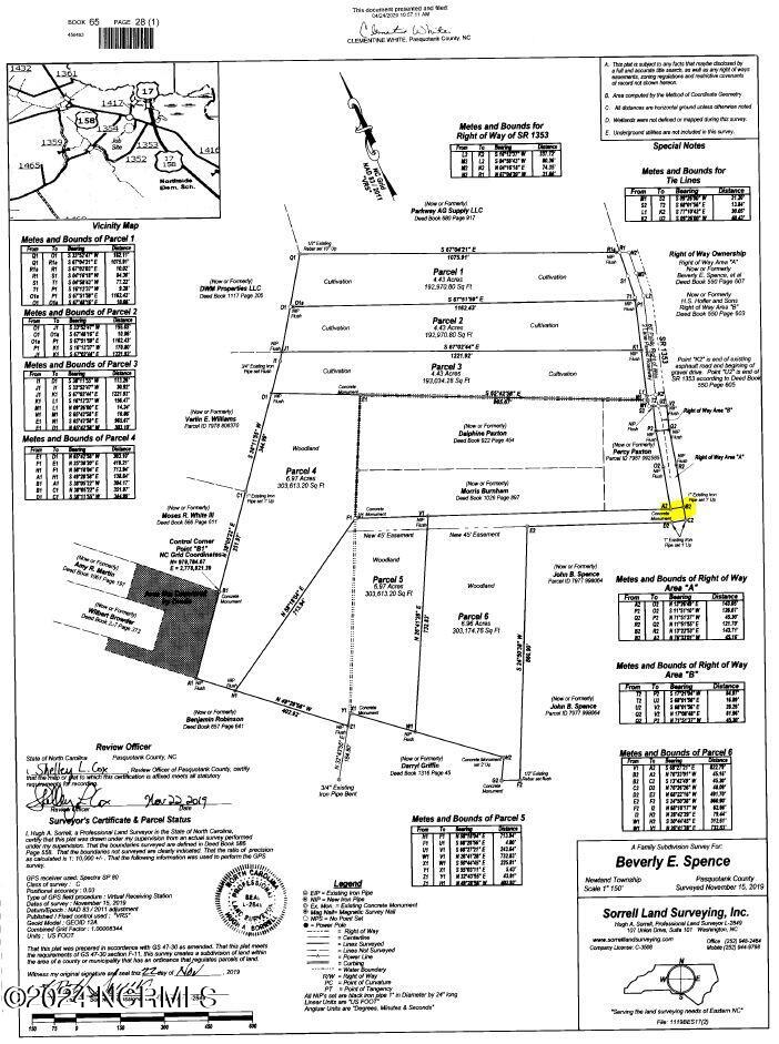 6 Hassell Road Elizabeth City, NC 27909 - Photo 2 of 3 Picutre of plat