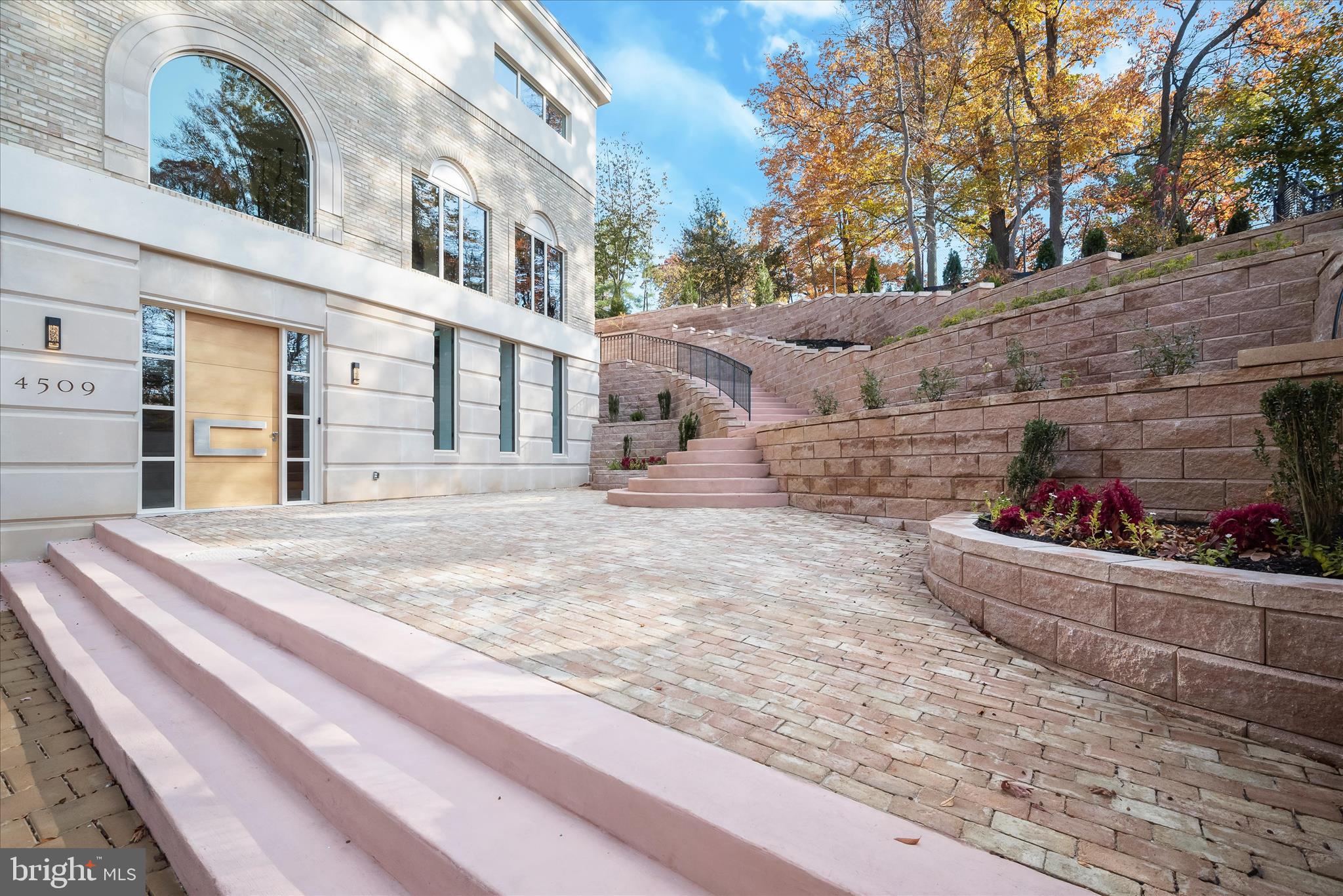 4509 Foxhall Crescent Northwest Washington, DC 20007 - Photo 35 of 39 a view of a building with a outdoor space