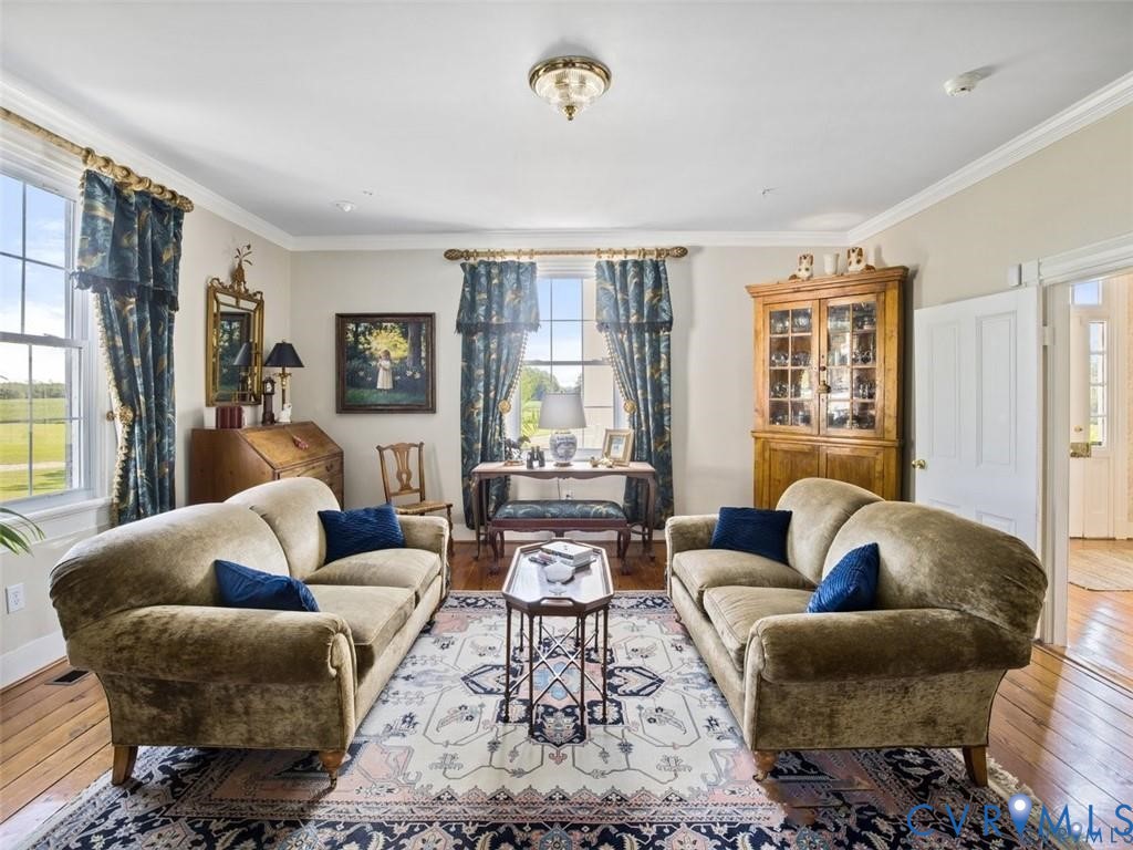 1070 Marlborough Road Bruington, VA 23023 - Photo 12 of 50 a living room with furniture or couch and a window