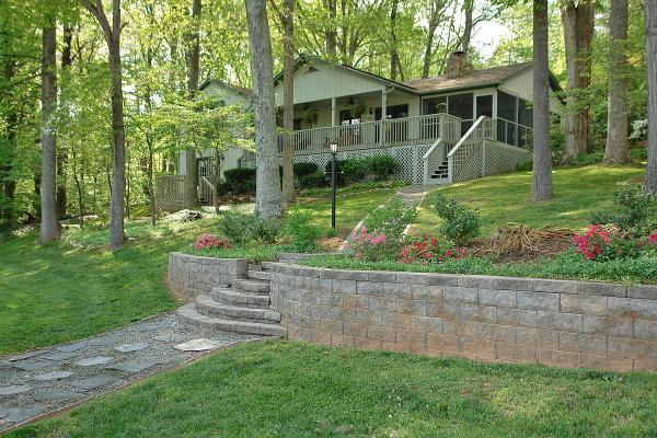 Lake side of Home