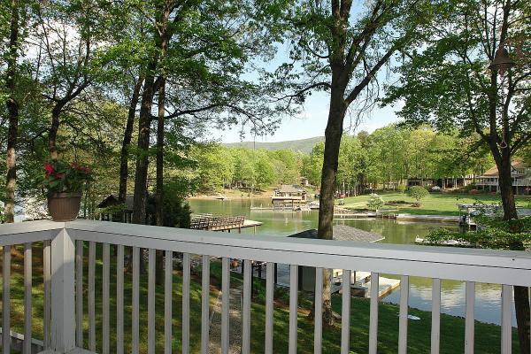 5824 Smith Mountain Road Penhook, VA 24137 - Photo 20 of 26 View of lake from porch