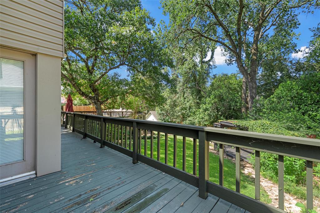 3000 Chimney Hill Drive Waco, TX 76708 - Photo 27 of 37 a view of balcony with wooden floor