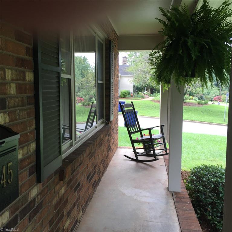 1545 Sandersted Road Southwest Winston-Salem, NC 27103 - Photo 3 of 27 ROCKING CHAIR PORCH