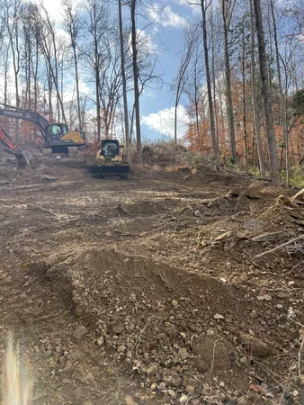 a view of city from balcony