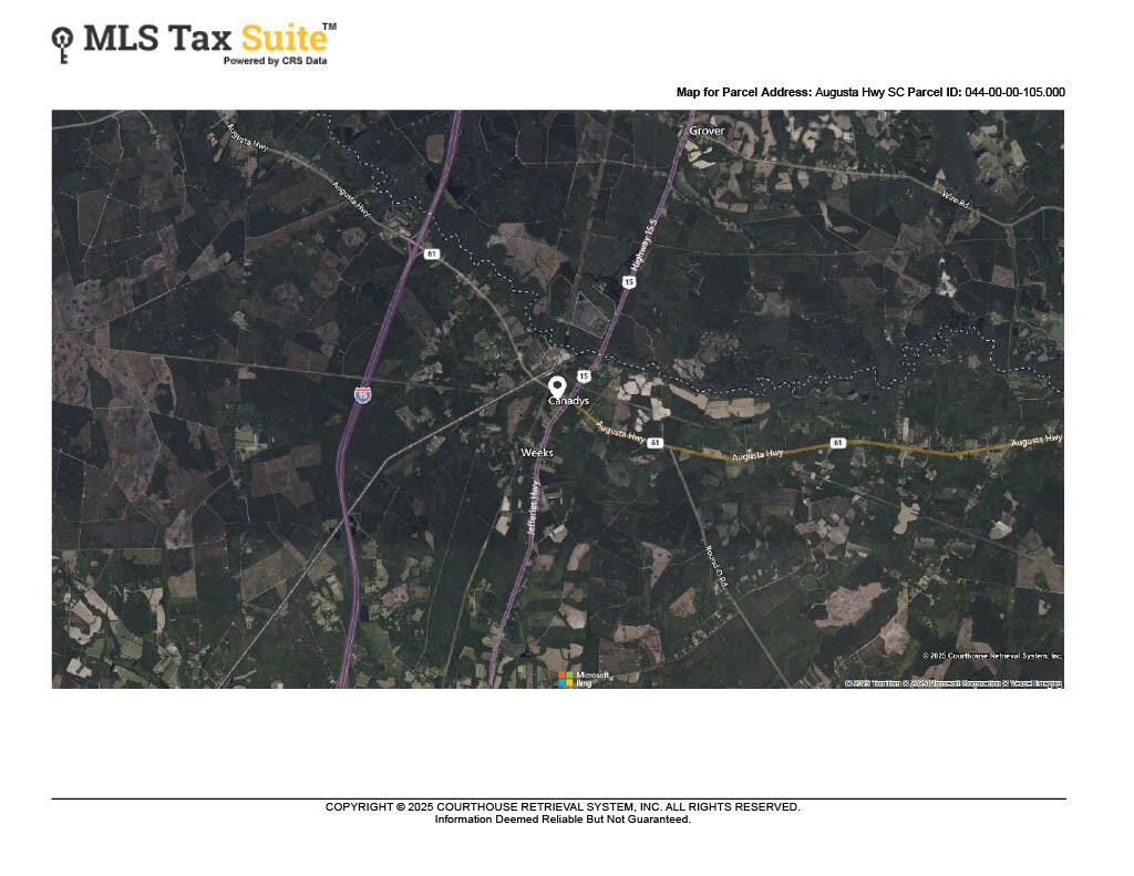 0 Augusta Highway Walterboro, SC 29488 - Photo 4 of 7 HIGH AERIAL