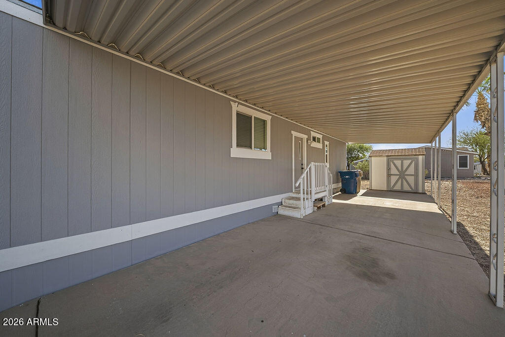 2000 South Apache Road, Unit 91 Buckeye, AZ 85326 - Photo 3 of 25 Carport and storage shed