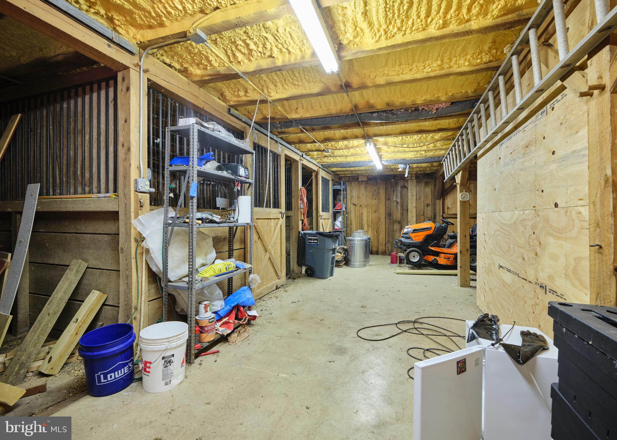 6700 Point Pleasant Pike New Hope, PA 18938 - Photo 40 of 41 First Floor of Barn with Stalls