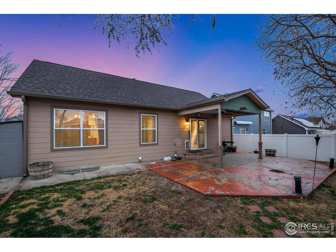 3217 Baldwin Avenue Evans, CO 80620 - Photo 26 of 28 a backyard of a house