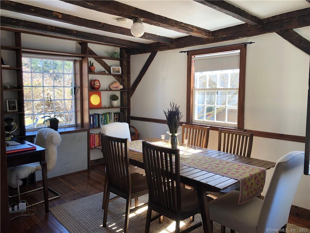 92 Compo Road South Westport, CT 06880 - Photo 6 of 19 Plenty of natural light throughout. Pictured here is the dining room.