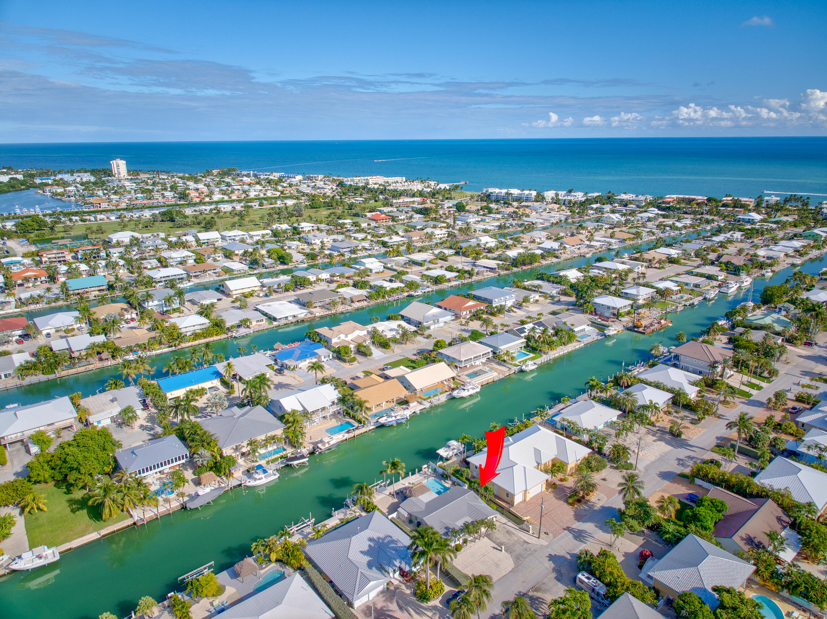 600 12th Street Key Colony Beach, FL 33051 - Photo 36 of 40 an aerial view of a city