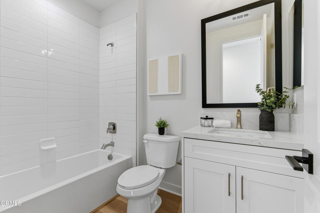 3245 Arrowhead Court Altadena, CA 91001 - Photo 22 of 37 a bathroom with a sink toilet and shower
