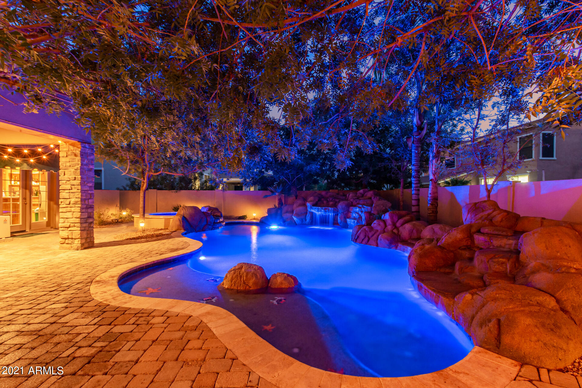 2897 East Weather Vane Road Gilbert, AZ 85296 - Photo 34 of 47 Pool lights change