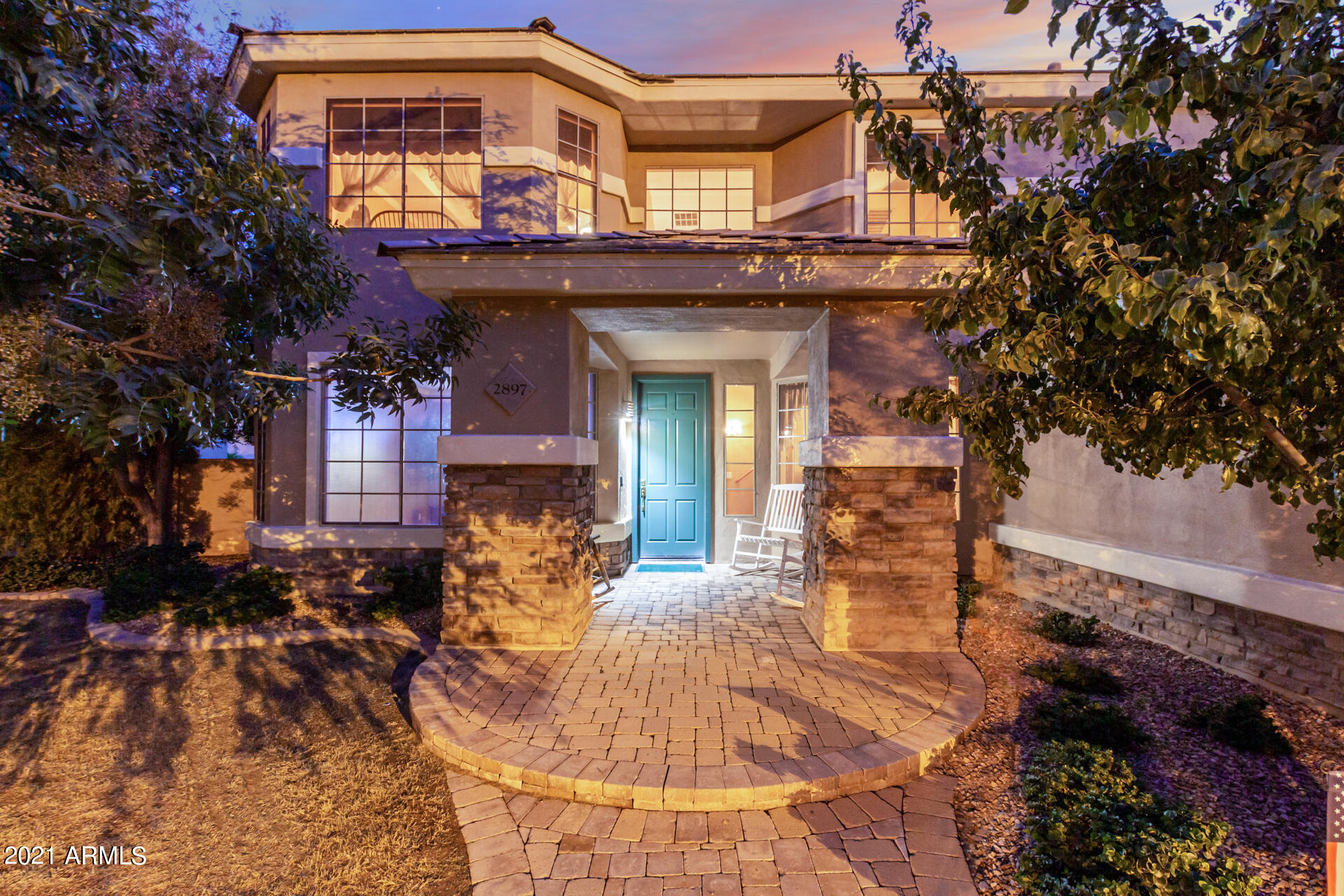 2897 East Weather Vane Road Gilbert, AZ 85296 - Photo 45 of 47 Grand front entrance