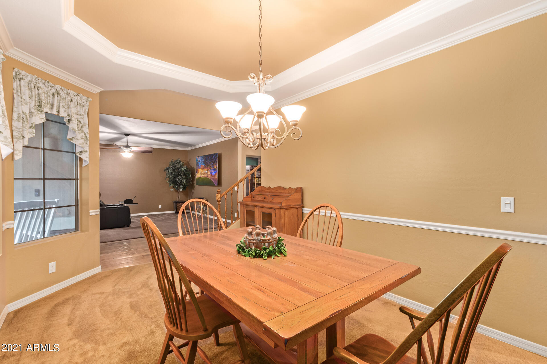 2897 East Weather Vane Road Gilbert, AZ 85296 - Photo 6 of 47 Coffered ceilings