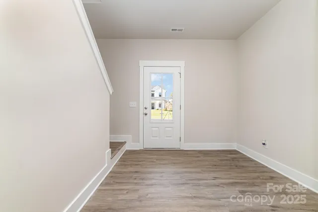 wooden floor in an empty room