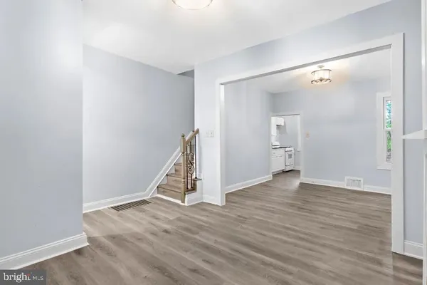 wooden floor in an empty room
