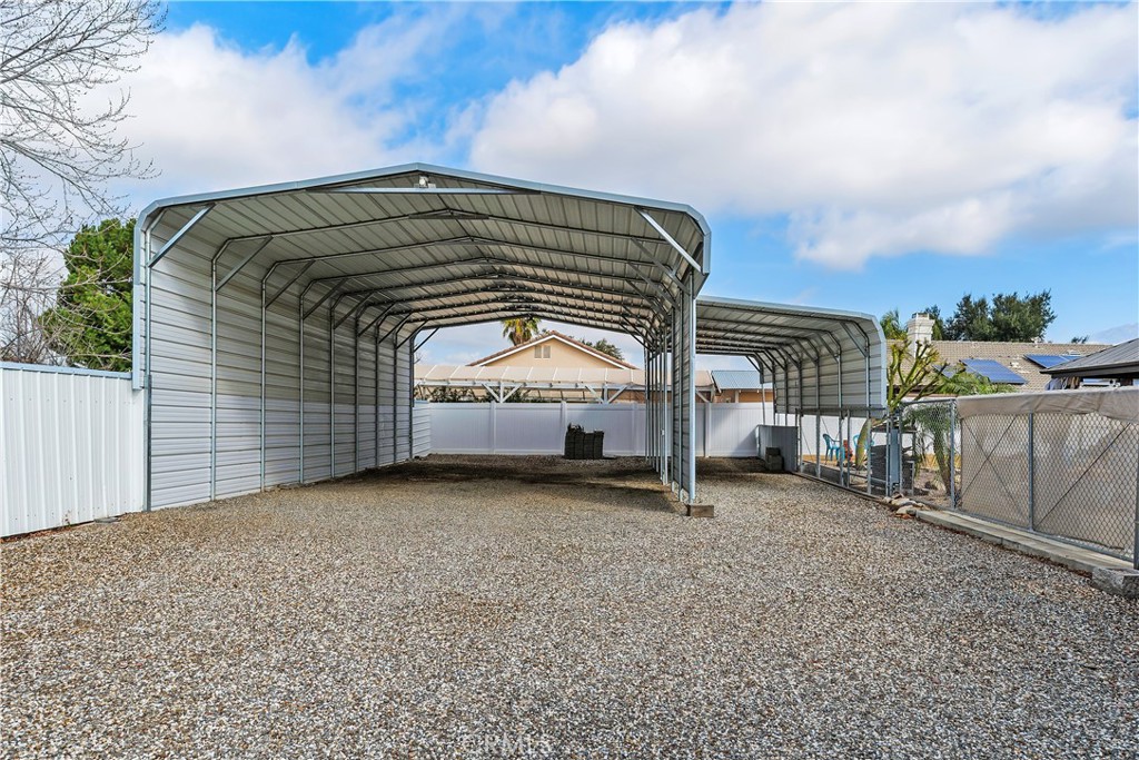 34990 County Line Road Yucaipa, CA 92399 - Photo 42 of 51 a view of a house with a backyard