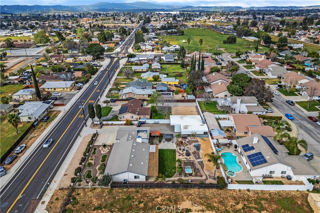 34990 County Line Road Yucaipa, CA 92399 - Photo 47 of 51 an aerial view of a city