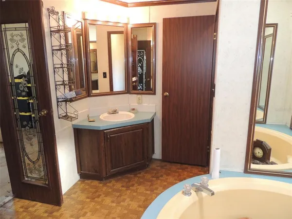 a room with furniture and window