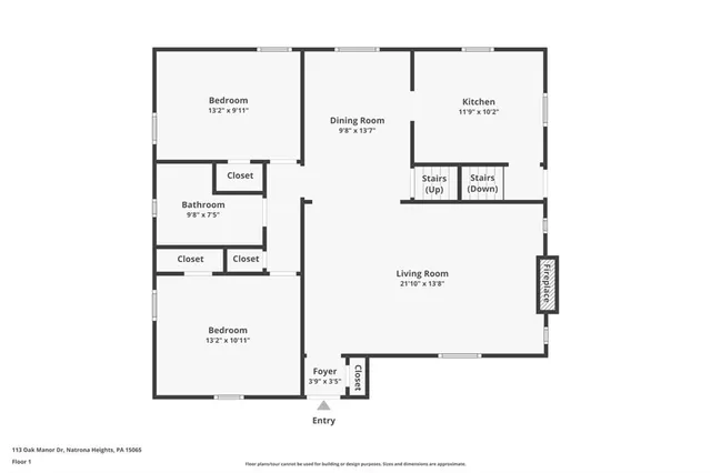 $269,900 | 113 Oak Manor Drive, Natrona Heights, PA 15065