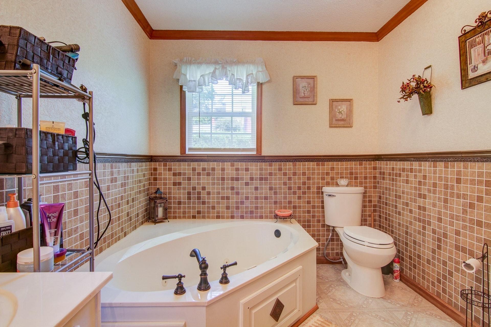 3762 Spradlin Road Goodview, VA 24095 - Photo 20 of 36 a bathroom with a sink and a bathtub