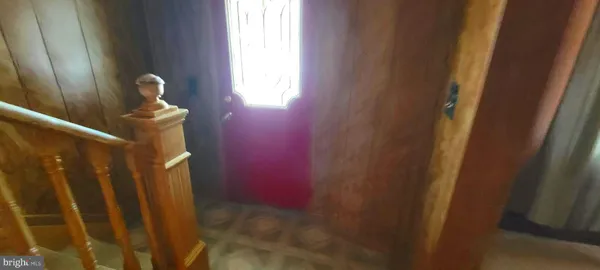 a close view of door
