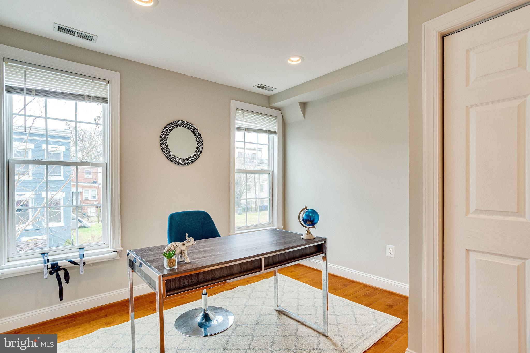 1656 Kramer Street Northeast Washington, DC 20002 - Photo 11 of 20 Second level bedroom - perfect for a home office!