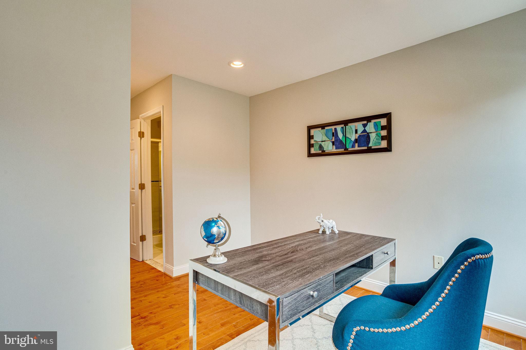 1656 Kramer Street Northeast Washington, DC 20002 - Photo 13 of 20 Second level bedroom - perfect for a home office!
