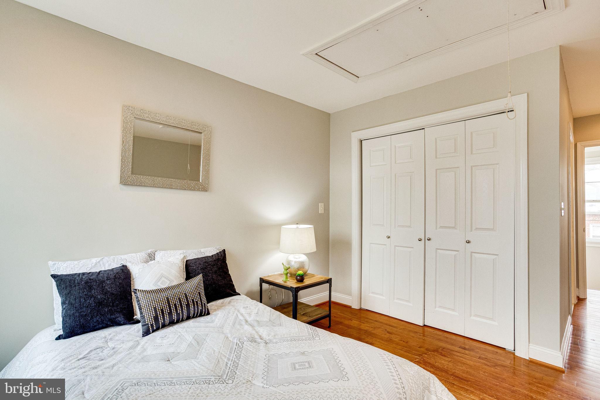 1656 Kramer Street Northeast Washington, DC 20002 - Photo 17 of 20 Third level bedroom - light-filled and peaceful!