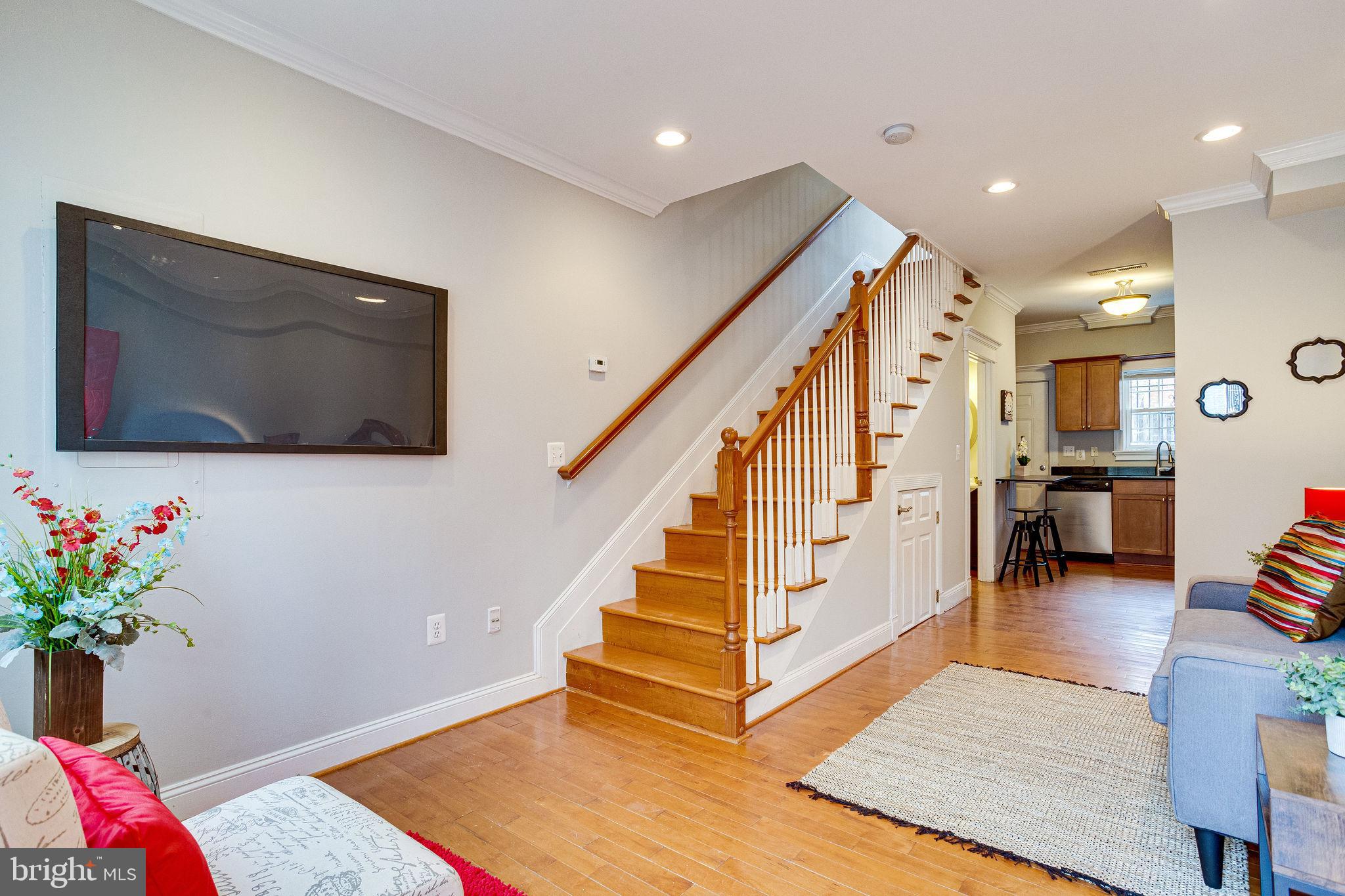 1656 Kramer Street Northeast Washington, DC 20002 - Photo 3 of 20 Gleaming hardwoods throughout the main level