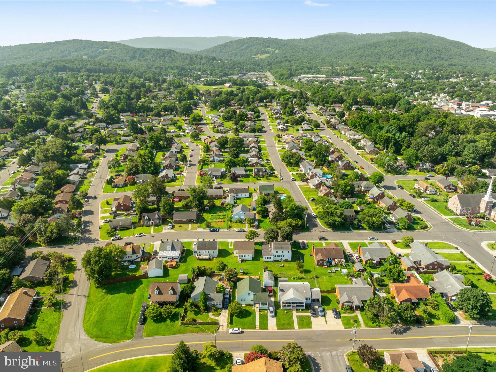 702 Braxton Road Front Royal, VA 22630 - Photo 46 of 61 an aerial view of residential houses with outdoor space and street view