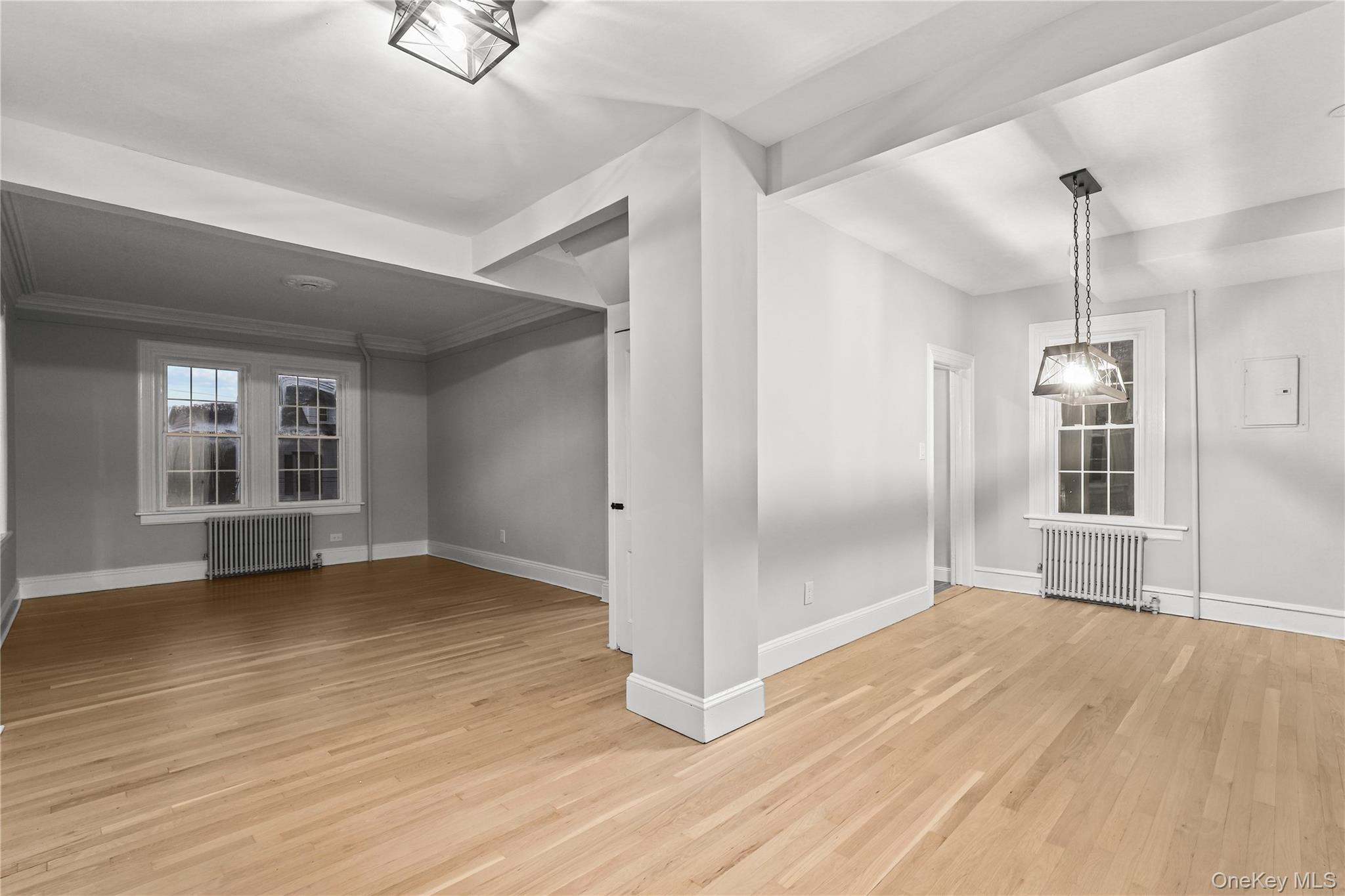 350 Commerce Street Hawthorne, NY 10532 - Photo 14 of 22 a view of empty room with wooden floor and fan