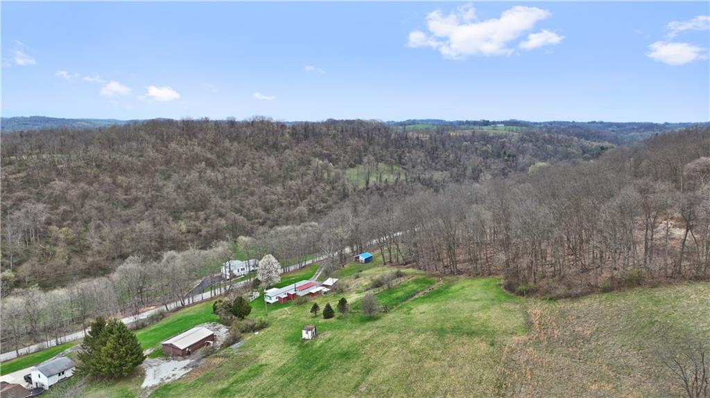 700 Sugar Run Road Eighty Four, PA 15330 - Photo 9 of 25 an aerial view of green landscape with trees