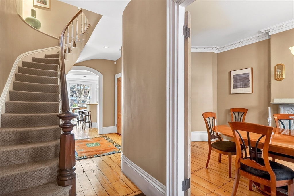 70 Montgomery Street Boston, MA 02116 - Photo 9 of 42 a view of entryway and hall with wooden floor