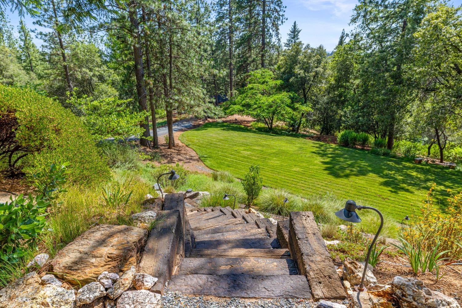 5821 Spanish Flat Road Placerville, CA 95667 - Photo 5 of 97 a view of a garden with plants