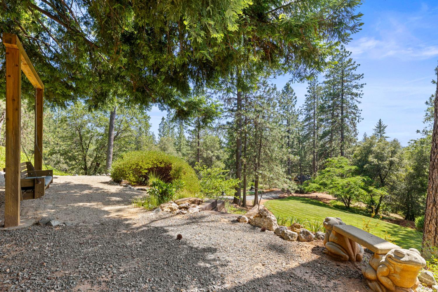 5821 Spanish Flat Road Placerville, CA 95667 - Photo 54 of 97 a view of a wooden bridge