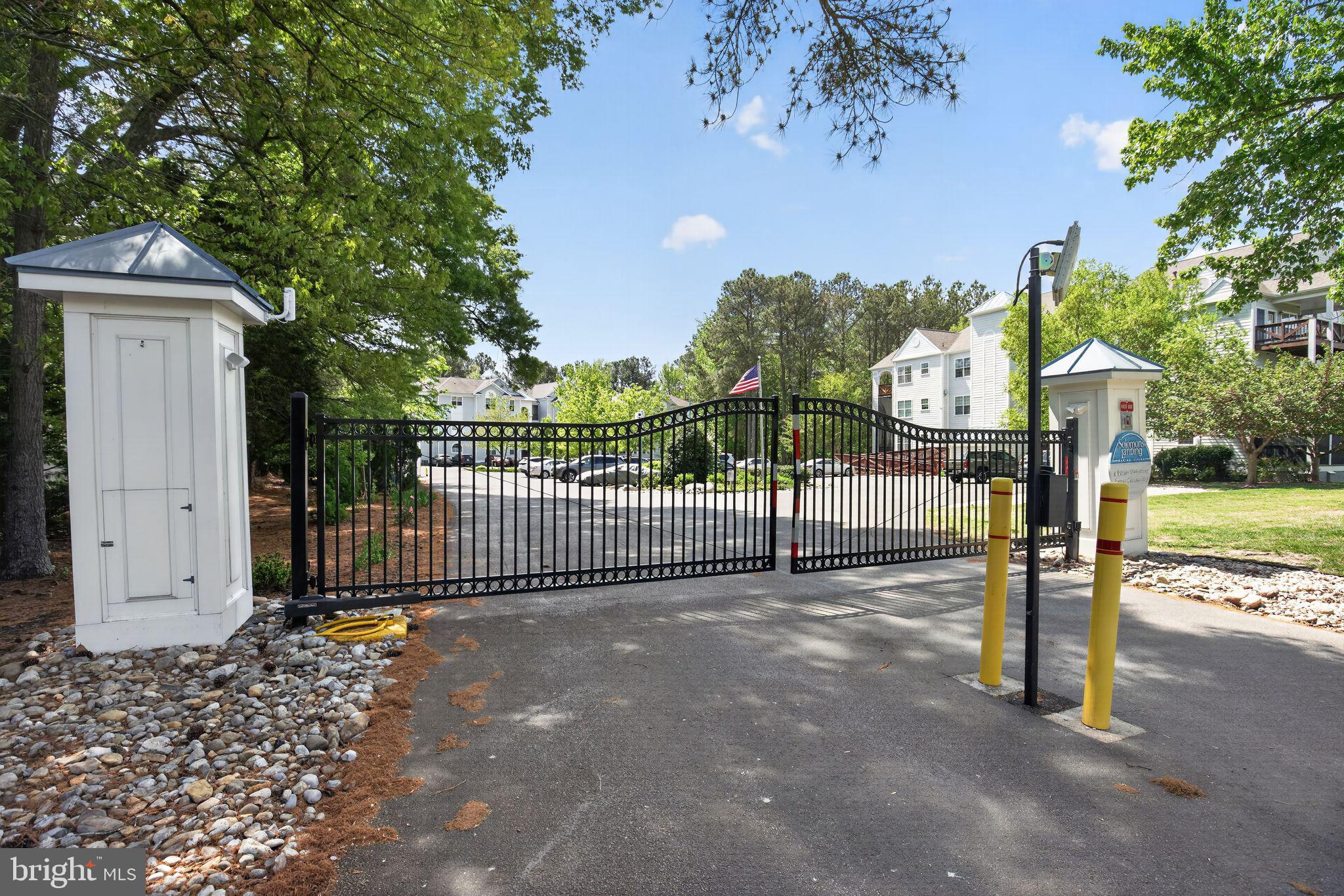 1331 Schooner Loop, Unit 1331 Solomons, MD 20688 - Photo 39 of 53 Gated entrance to Schooner Loop area