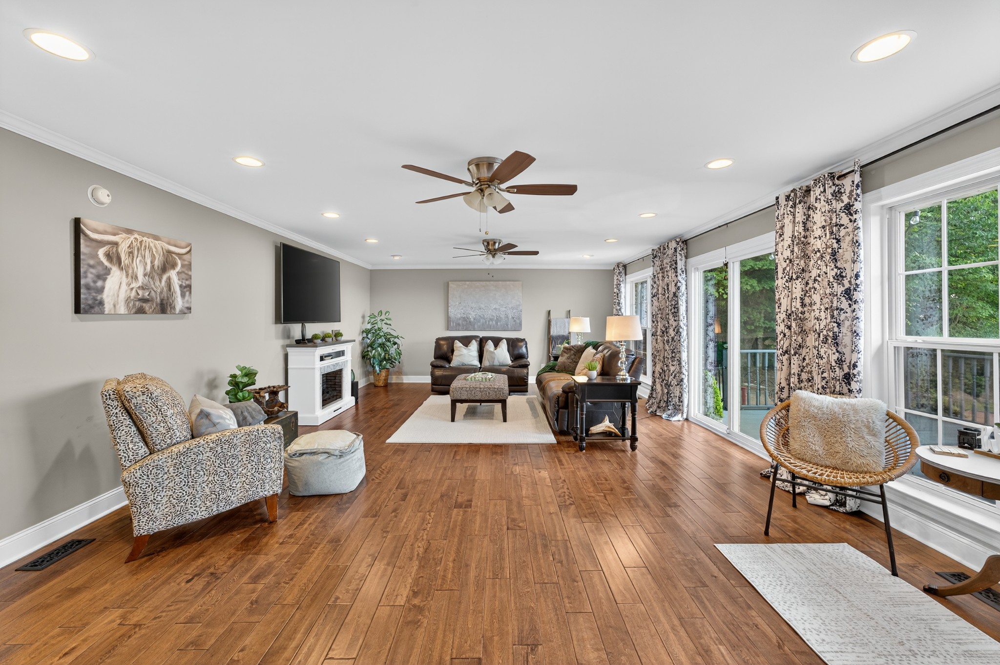915 Normandy Road Normandy, TN 37360 - Photo 12 of 100 a living room with furniture and wooden floor