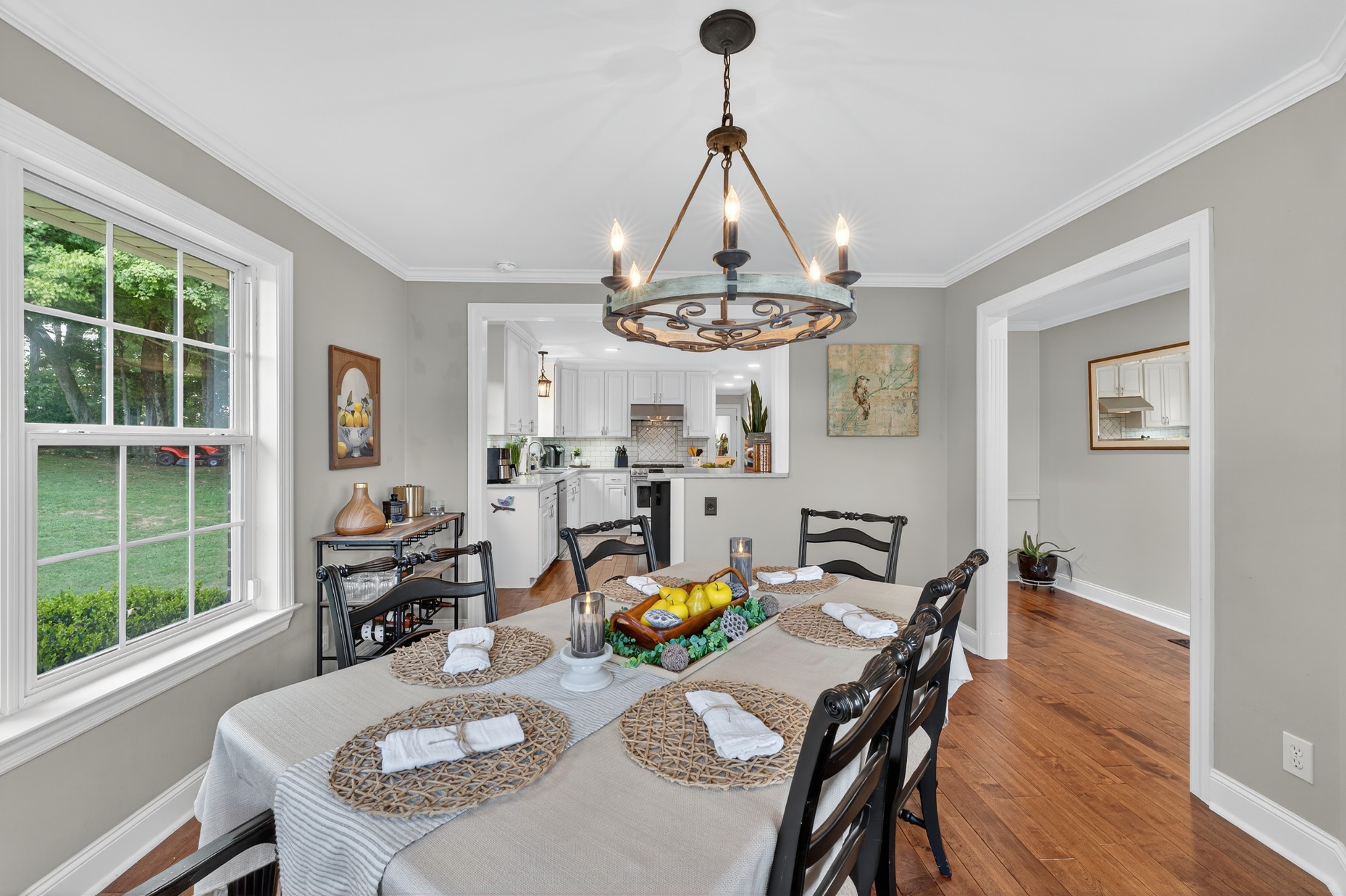915 Normandy Road Normandy, TN 37360 - Photo 33 of 100 a view of a dining room with furniture window and wooden floor