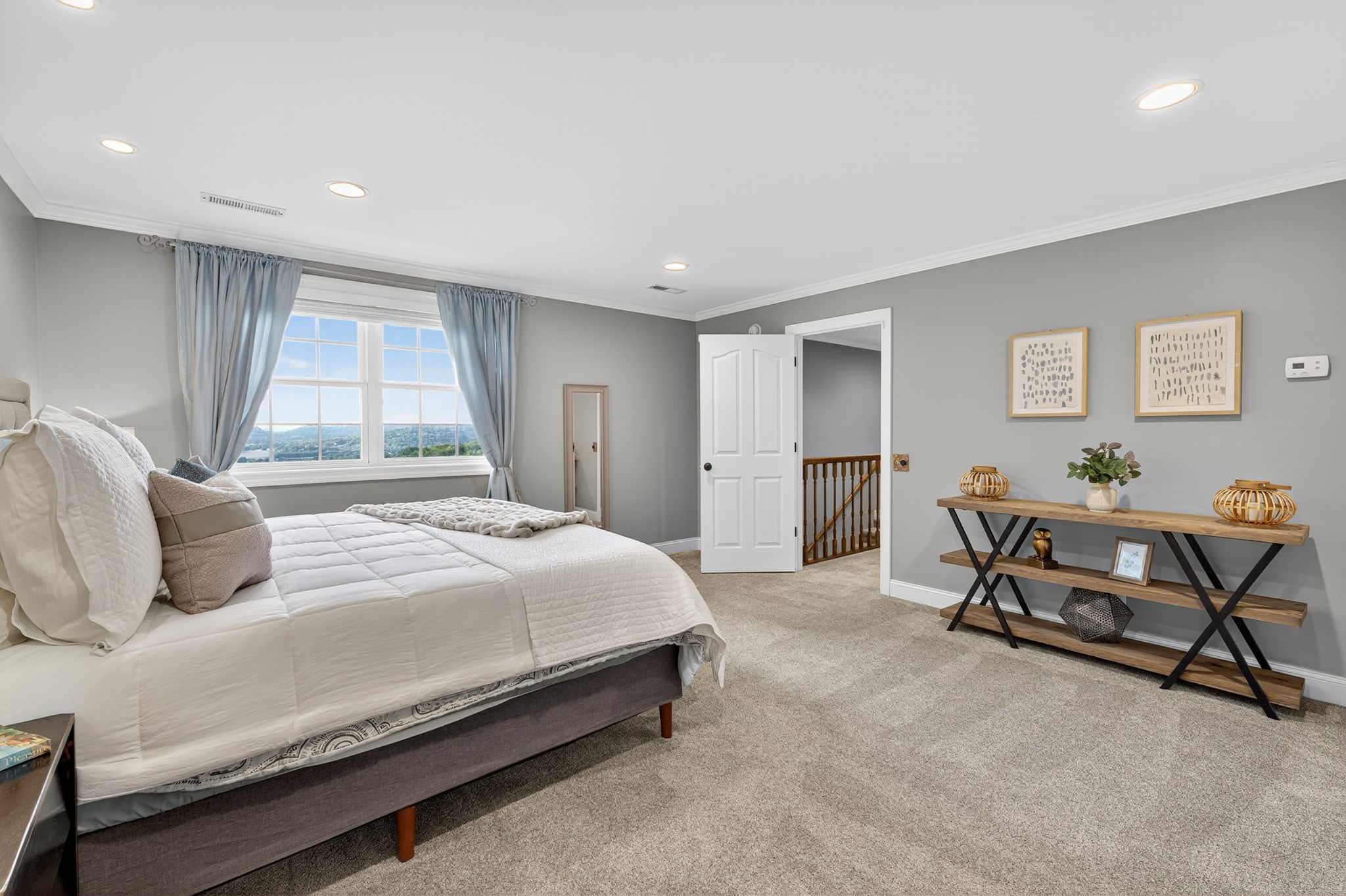 915 Normandy Road Normandy, TN 37360 - Photo 49 of 100 a bedroom with a bed a desk and chair