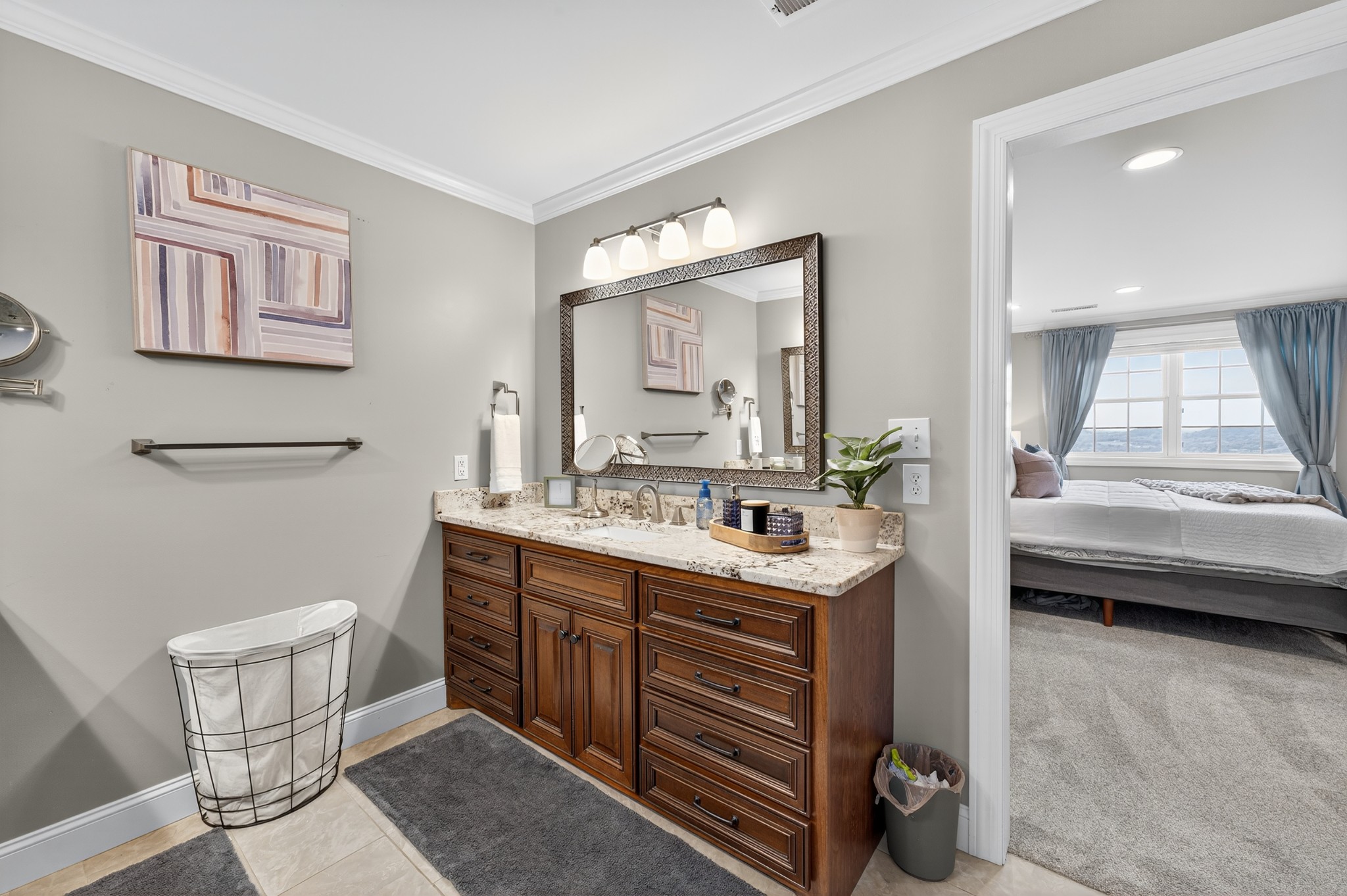 915 Normandy Road Normandy, TN 37360 - Photo 53 of 100 a spacious bathroom with a sink a mirror and a toilet