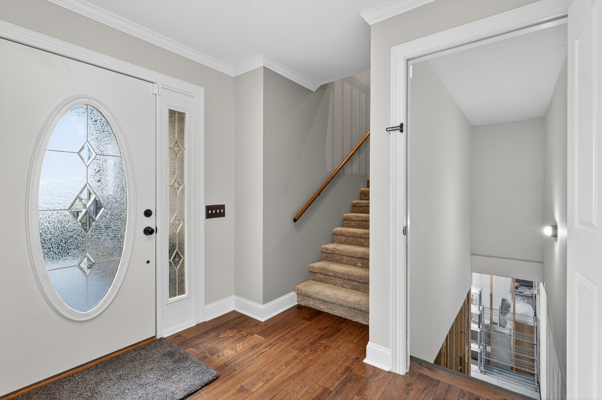 915 Normandy Road Normandy, TN 37360 - Photo 59 of 100 a view of a hallway with wooden floor and entryway