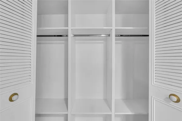 a view of a walk in closet