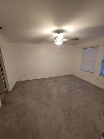 an empty room with a empty space