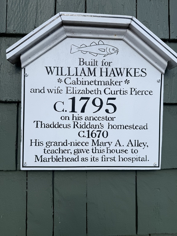 8 Franklin Street, Unit 19 Marblehead, MA 01945 - Photo 12 of 15 a close up of a sign